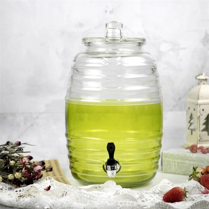 glass beverage dispenser with spigot3