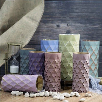 40 см висока стъклена ваза