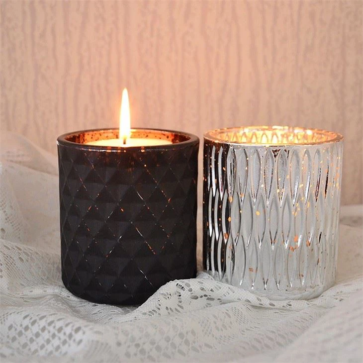 Colorful Customize Glass Candle Holder