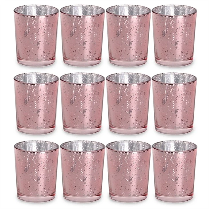Glass Cylinder Tea Light Holder