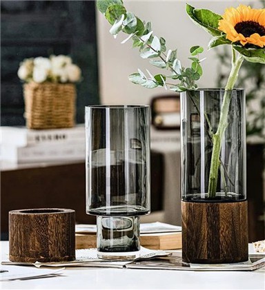 Стъклена ваза Driftwood