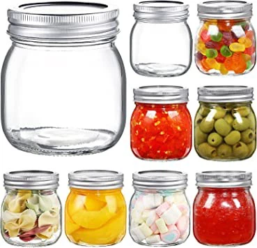 10 Oz Wide Mouth Mason Jars