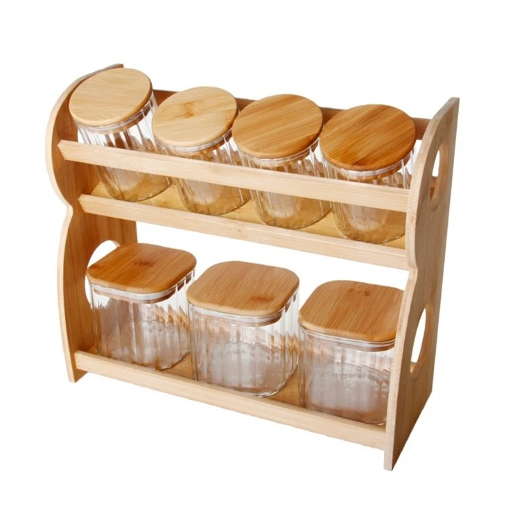 7 Piece Set Of High Borosilicate Glass Storage Jars best